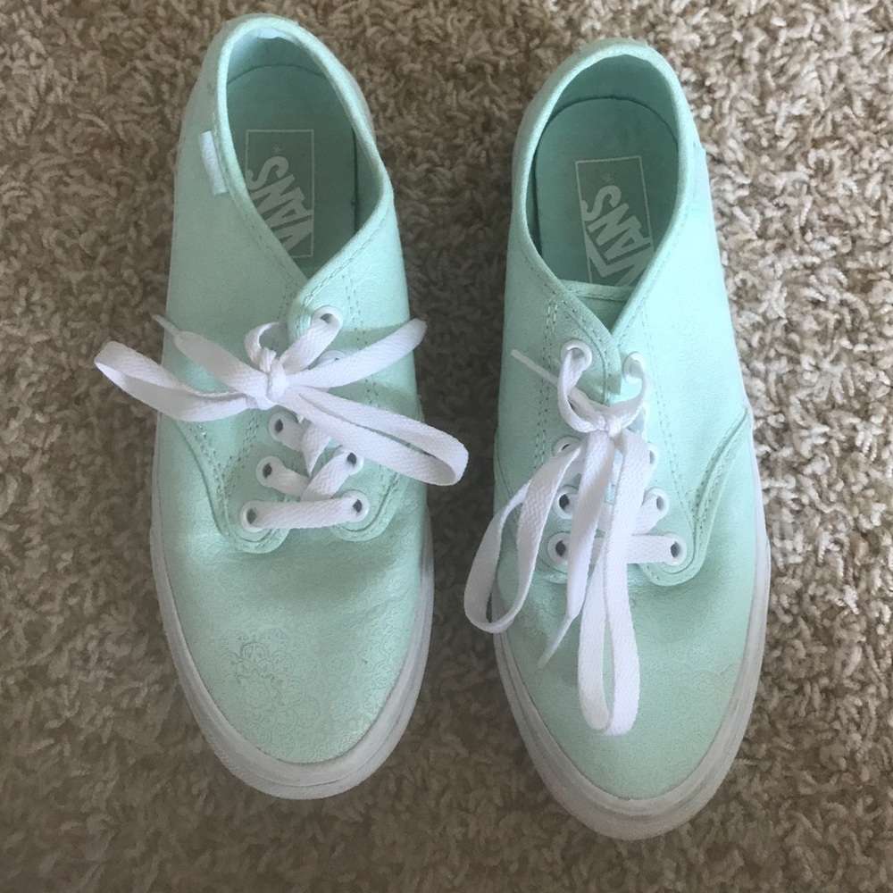 Teal Vans